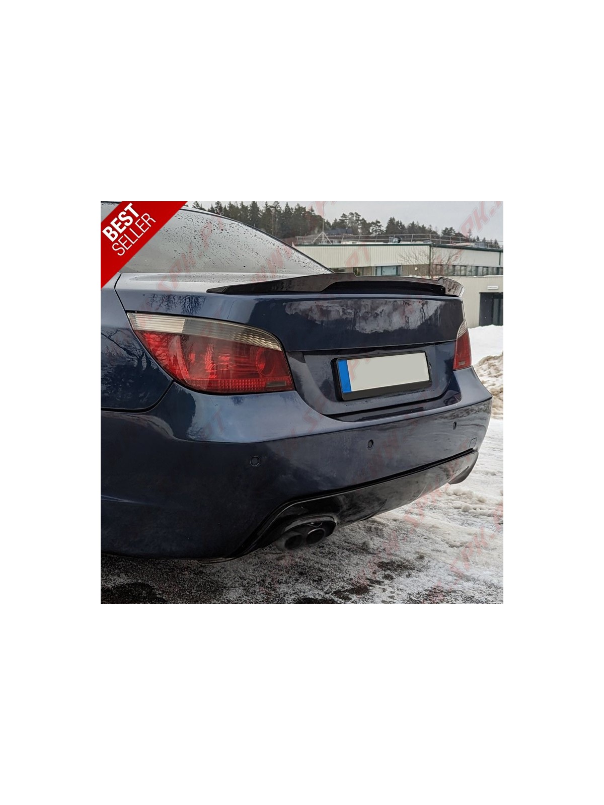 Aileron Traseiro Look M4 BMW E60 Sedan (2003-2010) Aileron Traseiro Look M4 BMW E60 Sedan (2003-2010)