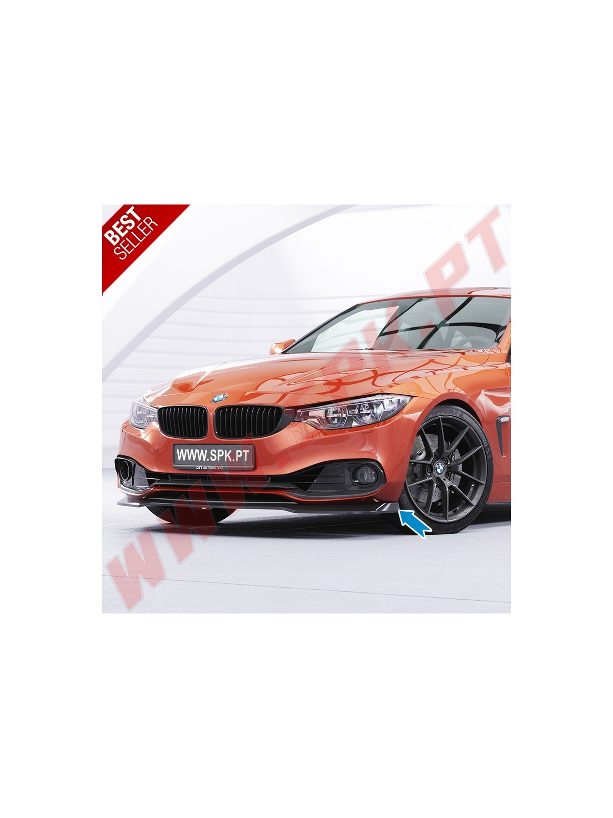 Lip Spoiler Frontal BMW F36 Gran Coupe Facelift (2017-2021)