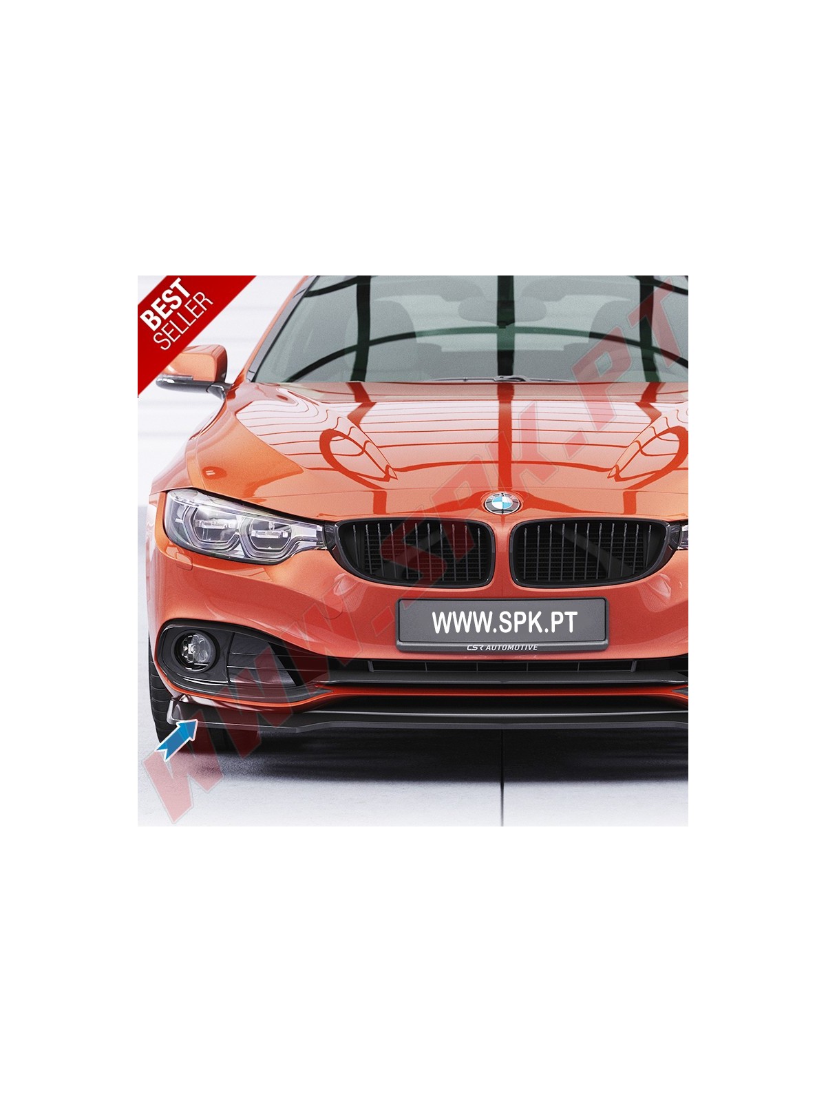 Lip Spoiler Frontal BMW F36 Gran Coupe Facelift (2017-2021)