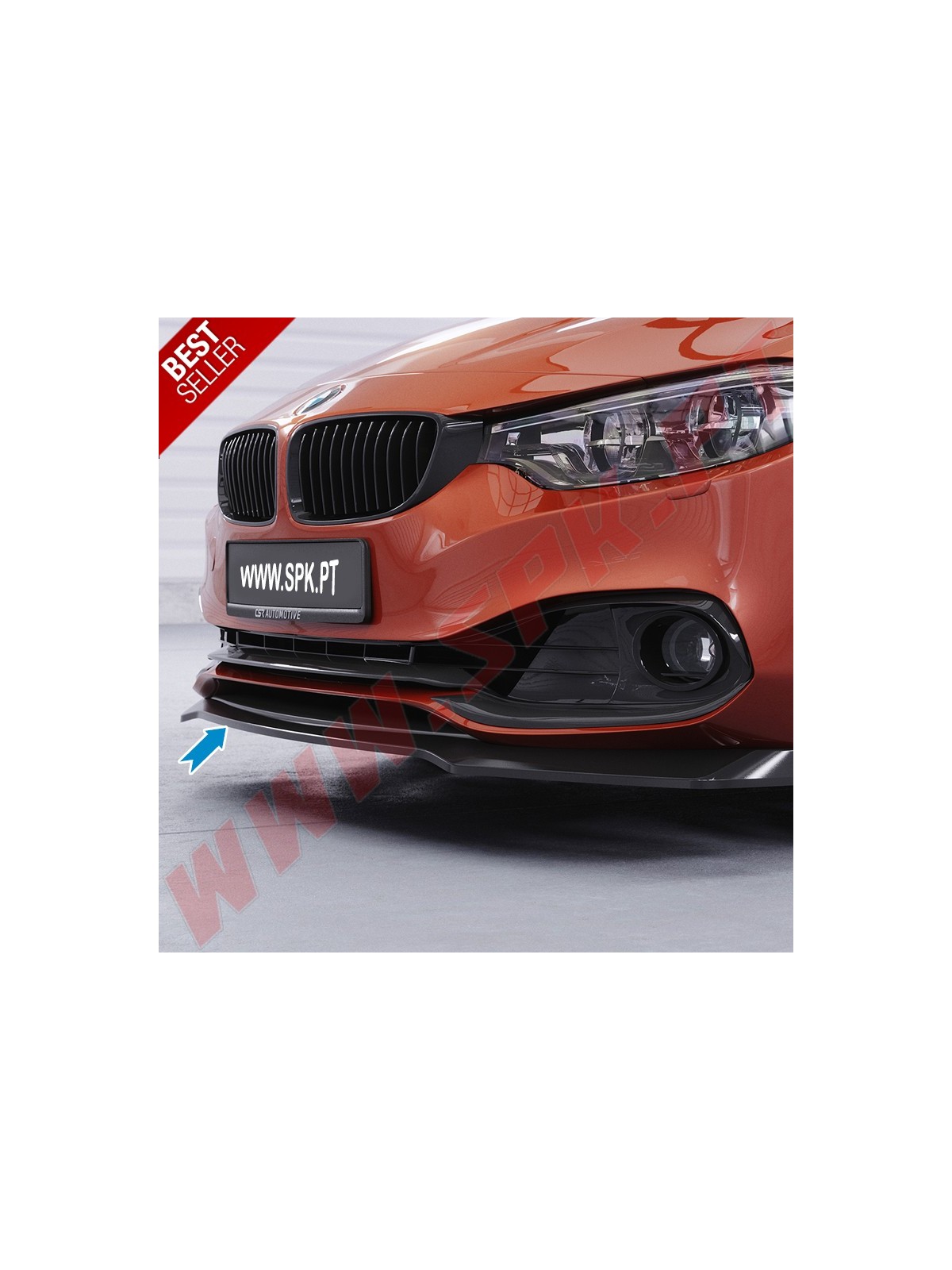 Lip Spoiler Frontal BMW F36 Gran Coupe Facelift (2017-2021)