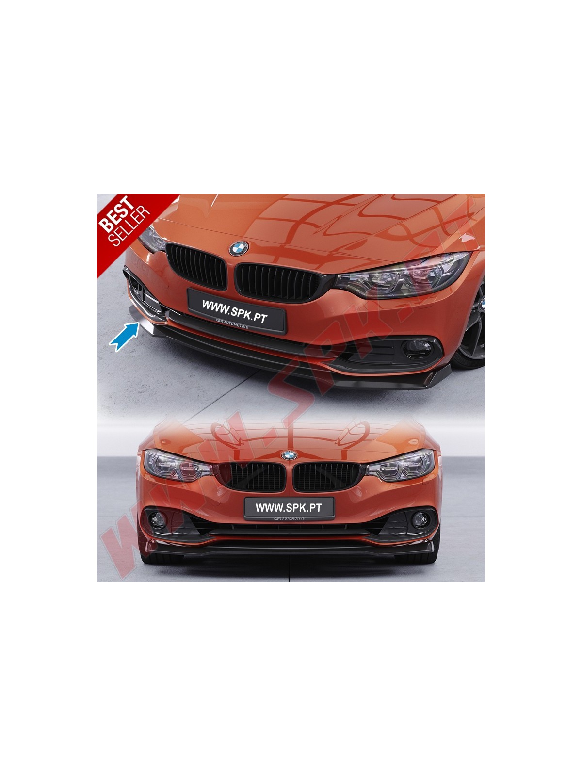 Lip Spoiler Frontal BMW F36 Gran Coupe Facelift (2017-2021)