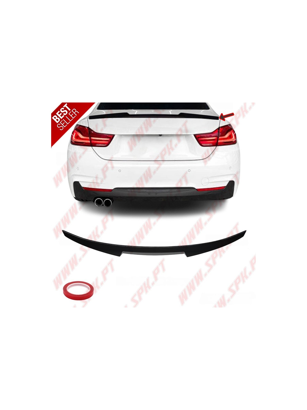 Aileron Traseiro Look M4 BMW F32 Coupe (2014-2020)