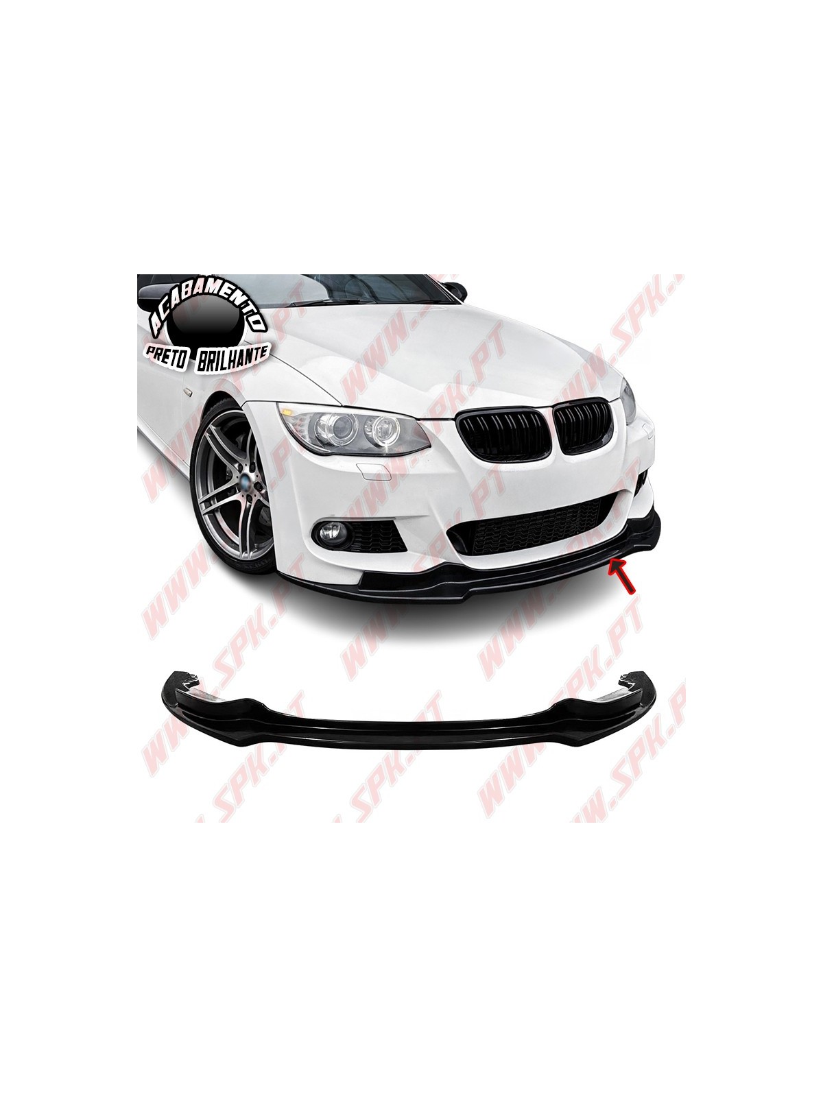 Lip Spoiler Frontal BMW E92 Coupe / E93 Cabrio LCI (2010-2013) Lip Spoiler Frontal BMW E92 Coupe / E93 Cabrio LCI (2010-2013)