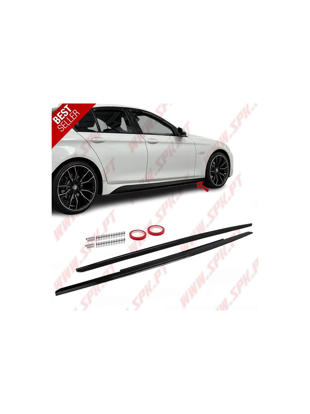 Extensão de Embaladeiras - BMW F10 / F11 (2010-2017)