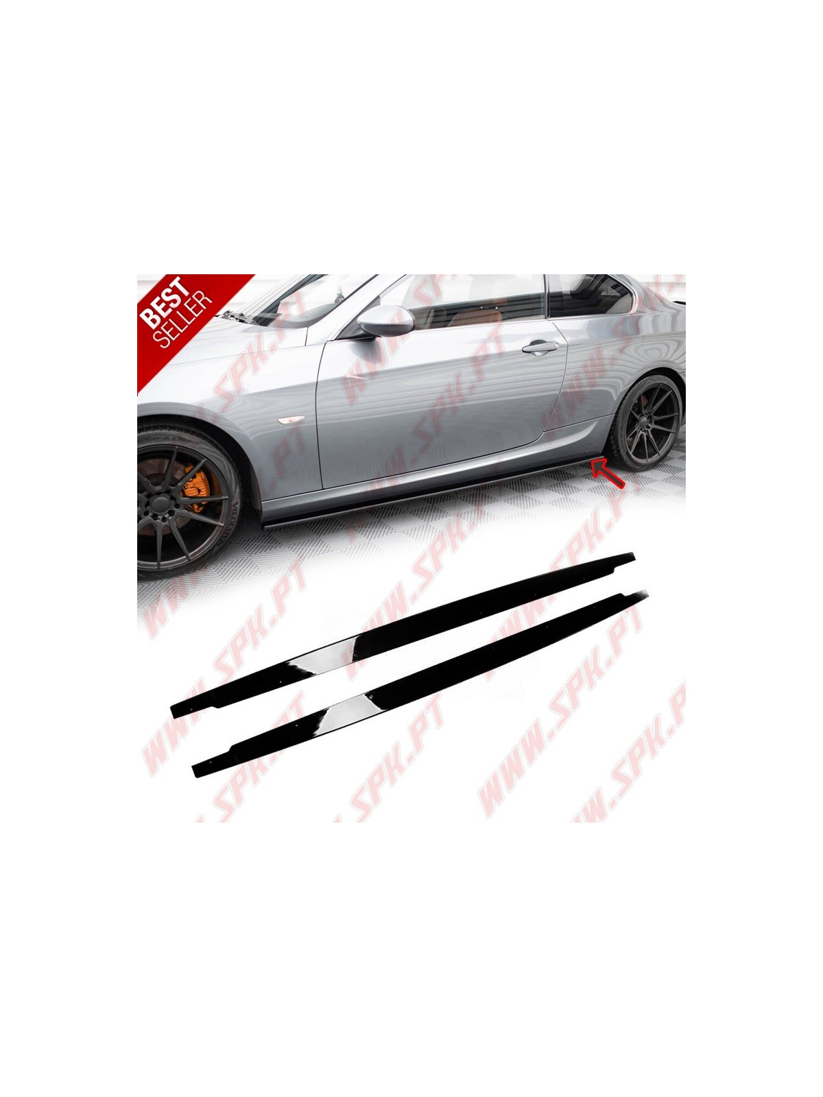 Extensão de Embaladeiras - BMW E92 / E93 (2006-2013) Extensão de Embaladeiras - BMW E92 / E93 (2006-2013)