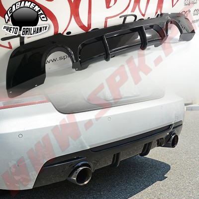 Difusor Traseiro Look M-Performance - BMW E92 / E93 (2006-2013)