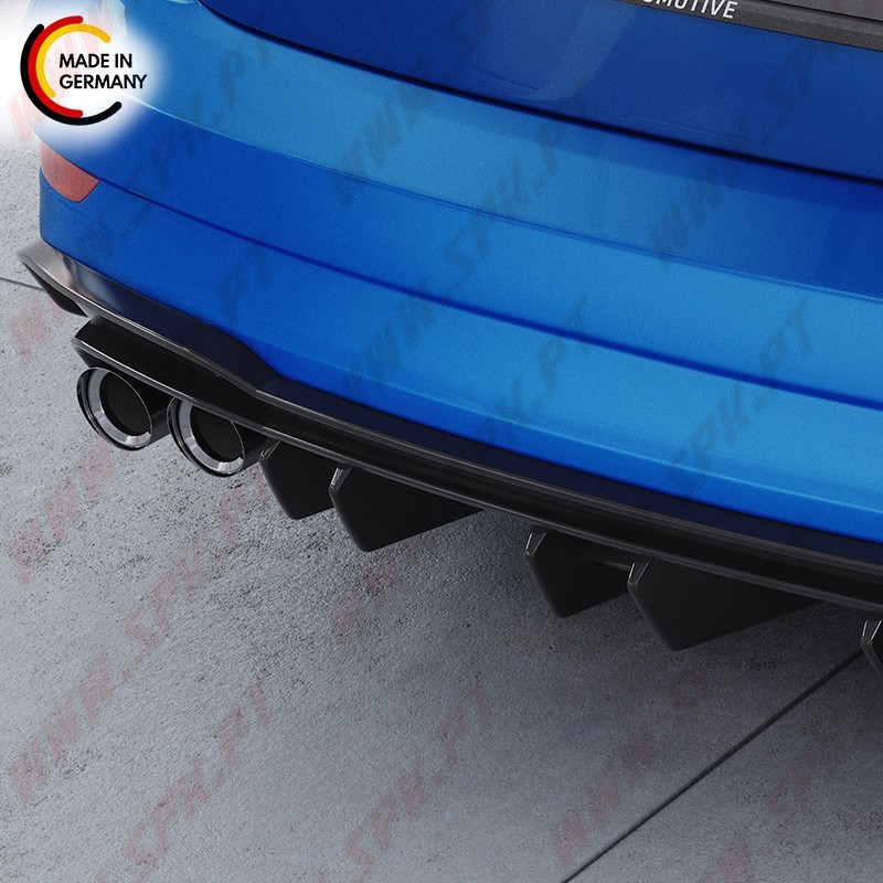 Difusor Traseiro Audi A3 8V S-Line - Sedan / Cabrio (2017-2020) Difusor Traseiro Audi A3 8V S-Line - Sedan / Cabrio (2017-2020)