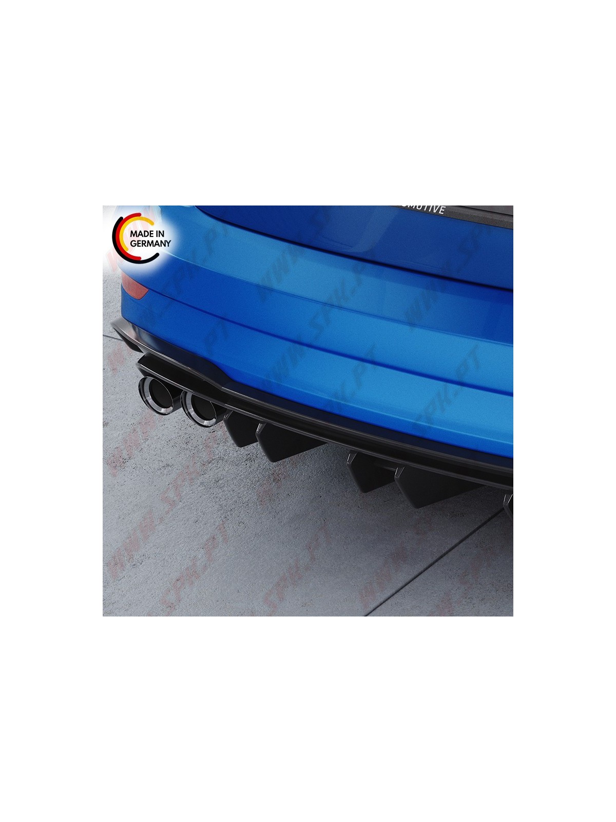 Difusor Traseiro Audi A3 8V S-Line - Sedan / Cabrio (2017-2020)