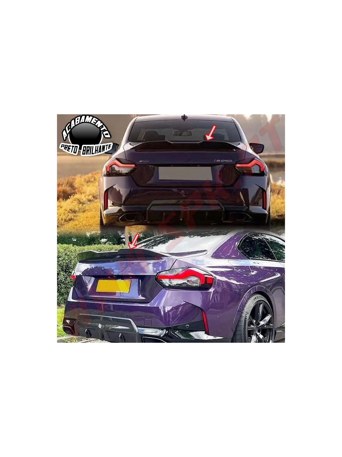 Aileron Traseiro BMW G42 Coupe (2021-) Aileron Traseiro BMW G42 Coupe (2021-)