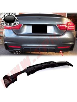 Difusor Traseiro Look M-Performance - BMW F32 / F33 / F36 (2013-2020)