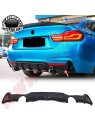 Difusor Traseiro Look M-Performance - BMW F32 / F33 / F36 (2013-2020)