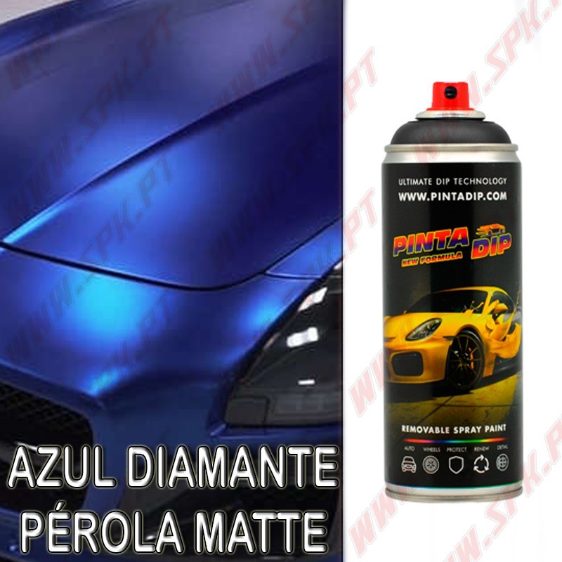 Spray 400ml Pinta Dip - Azul Diamante Pérola Matte