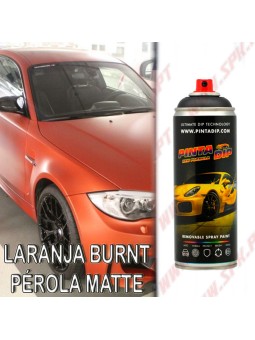 Spray 400ml Pinta Dip - Laranja Burnt Pérola Matte