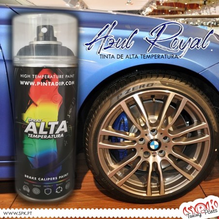 Cópia de Spray 400ml Pinta Dip Alta Temperatura - Azul Royal