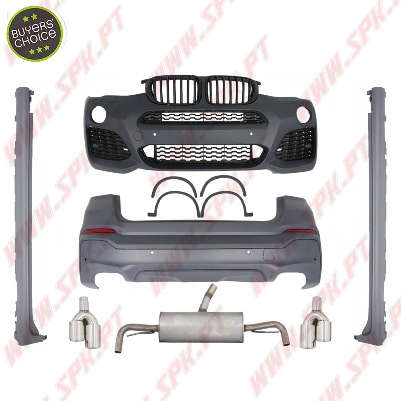 Body-Kit Look X4M - BMW F26 X4 (2014-2018) Body-Kit Look X4M - BMW F26 X4 (2014-2018)