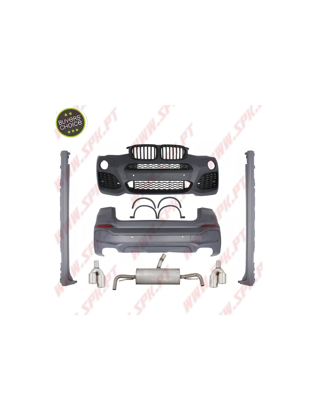 Body-Kit Look X4M - BMW F26 X4 (2014-2018) Body-Kit Look X4M - BMW F26 X4 (2014-2018)