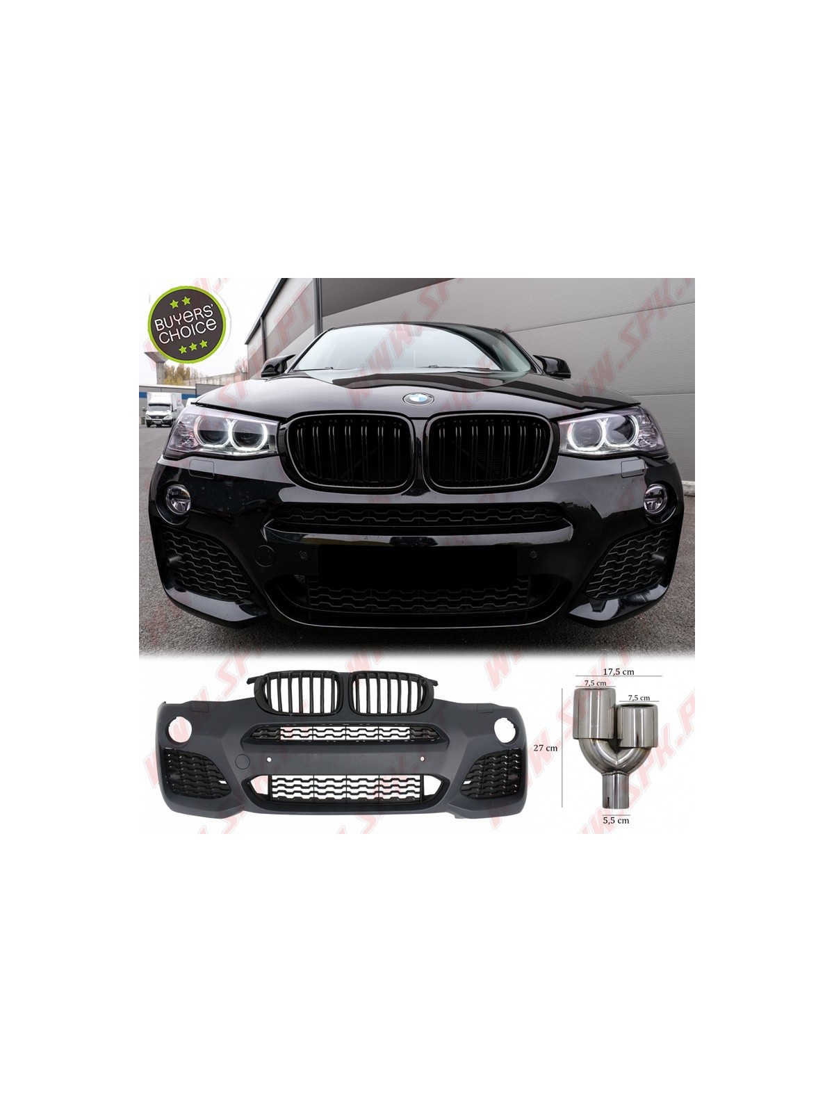 Body-Kit Look X4M - BMW F26 X4 (2014-2018) Body-Kit Look X4M - BMW F26 X4 (2014-2018)