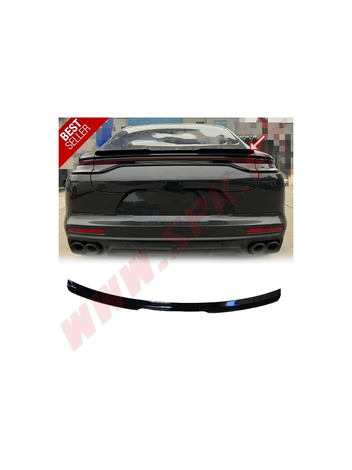Aileron Traseiro Look M4 - Porsche Panamera 971 (2016-2023)