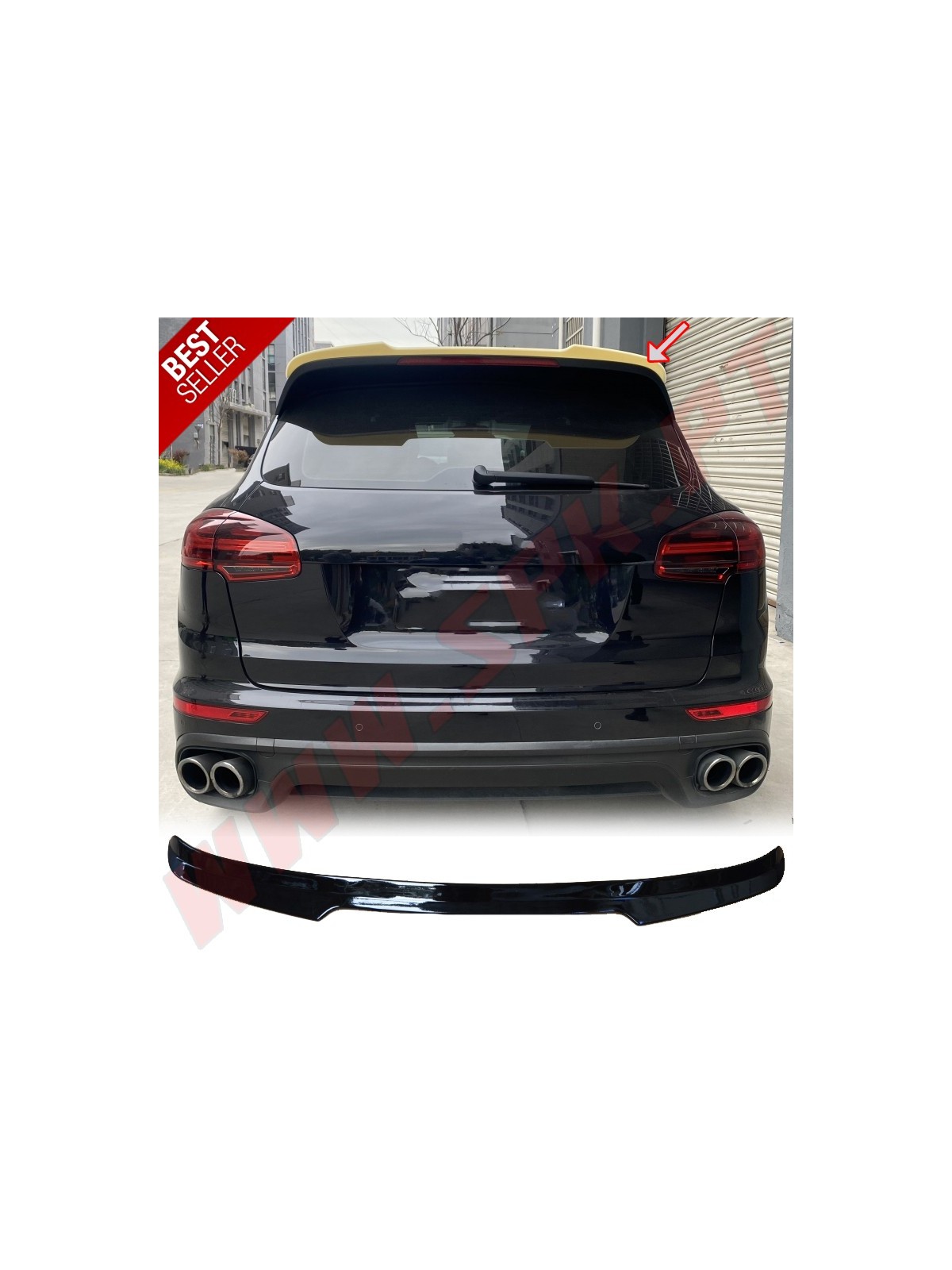 Aileron Traseiro Look M4 - Porsche Cayenne (2015-2017)