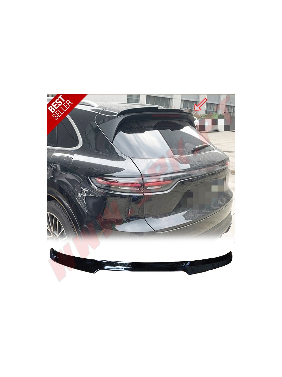 Aileron Traseiro Look M4 - Porsche Cayenne (2018-)
