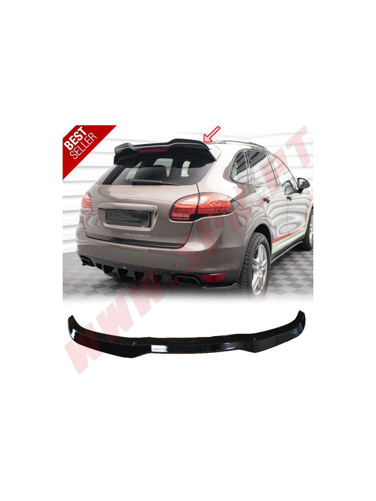 Aileron Traseiro Look M4 - Porsche Cayenne (2010-2014)
