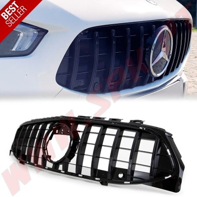 Grelhas Frontais Look GTR Full-Black - Mercedes CLA C118 / X118 (2019-)