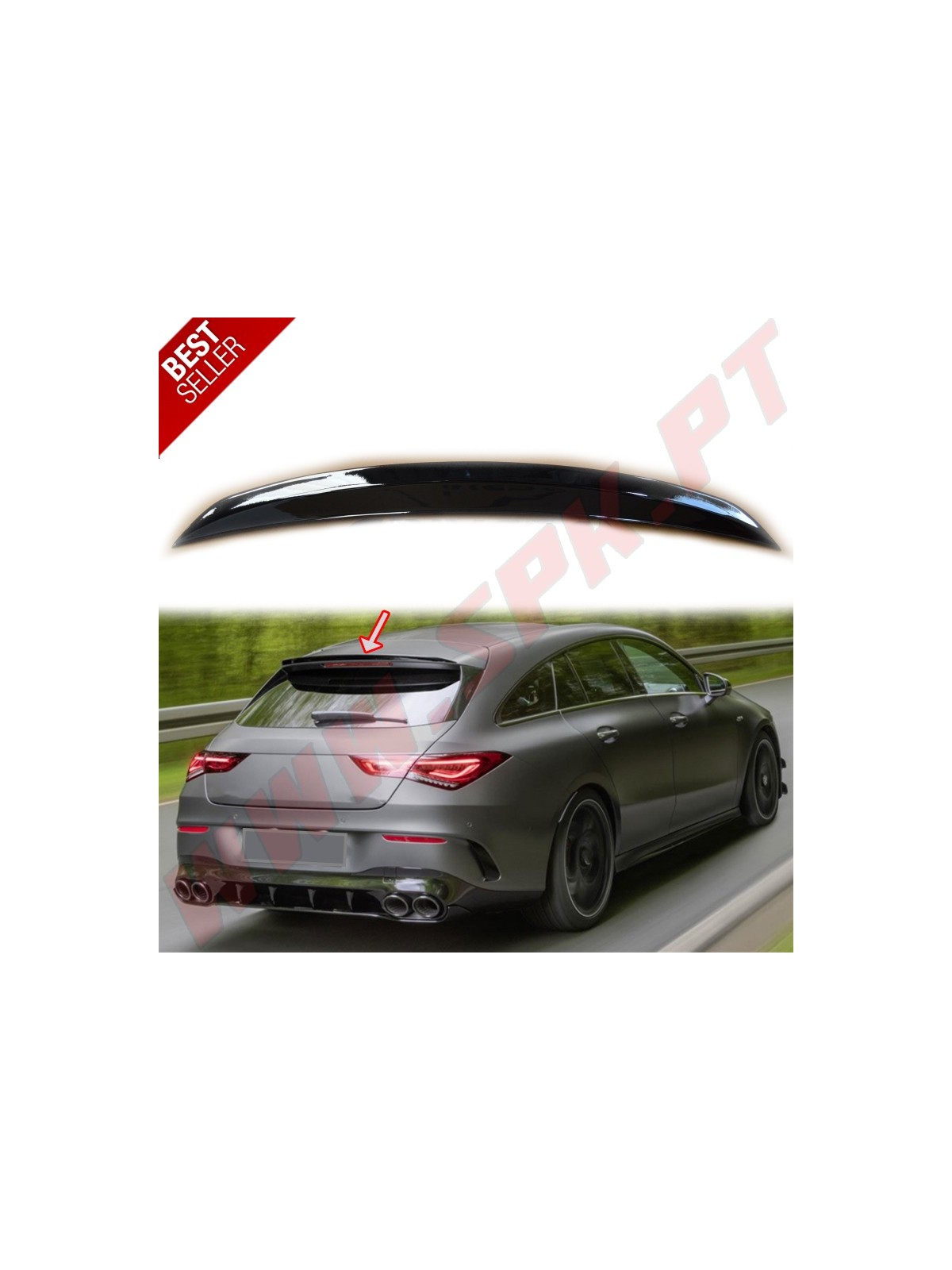 Aileron Traseiro Look AMG - Mercedes CLA X118 (2019-)