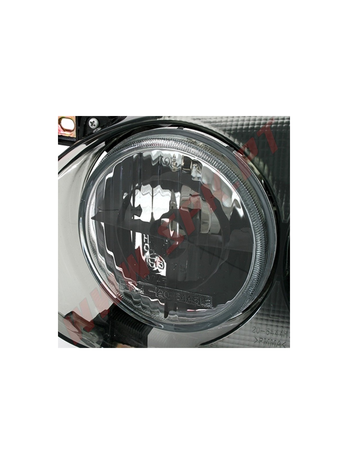 Faróis Look Cross Smoke Black - VW Golf 3 (1991-1997)