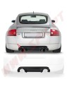 Difusor Traseiro Audi TT 8N Coupe / Cabrio - 2 Saídas de Escape (1998-2006)