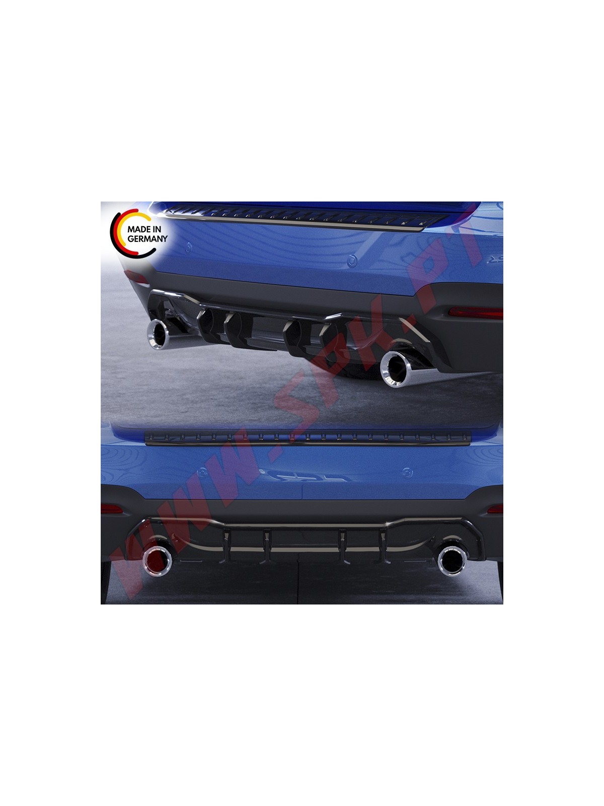 Difusor Traseiro BMW F34 GT - M (2013-2020)