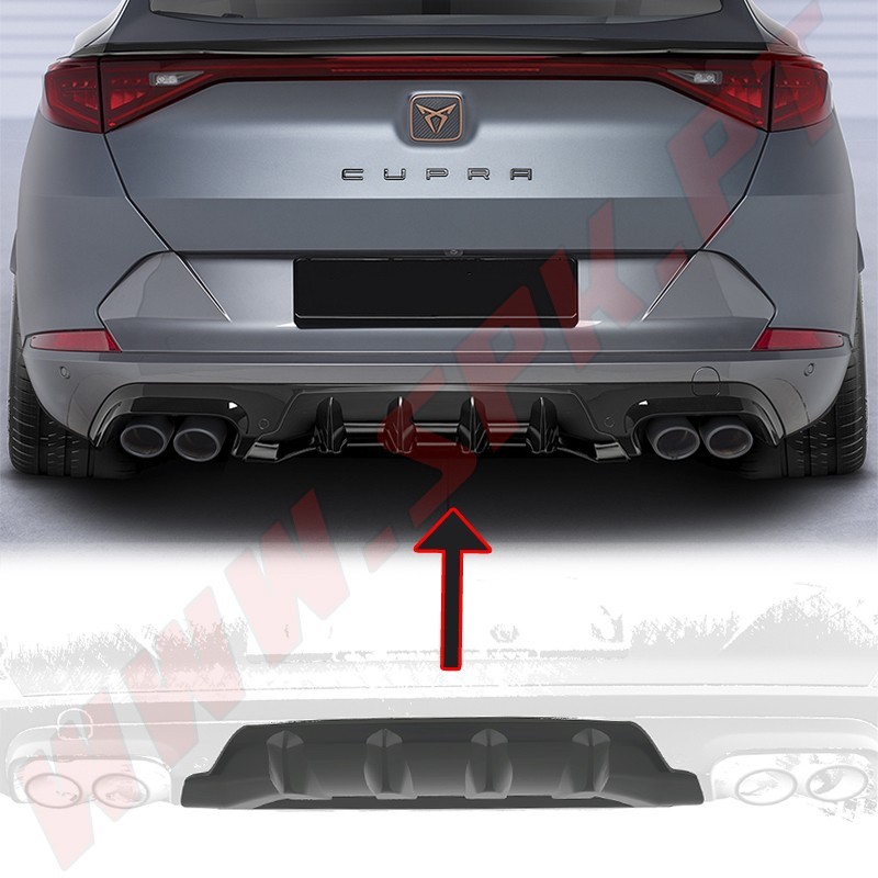 Difusor Traseiro Cupra Formentor (2020-) Difusor Traseiro Cupra Formentor (2020-)
