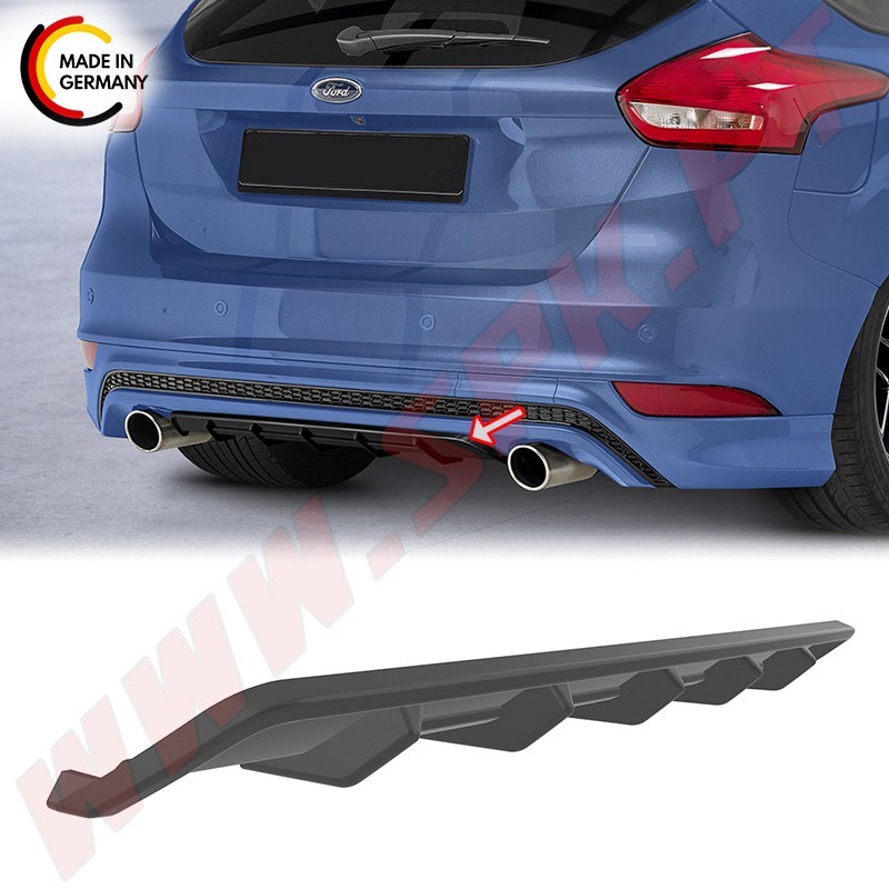 Difusor Traseiro Ford Focus MK3 ST-Line (2015-2018)