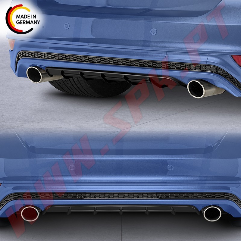 Difusor Traseiro Ford Focus MK3 ST-Line (2015-2018)