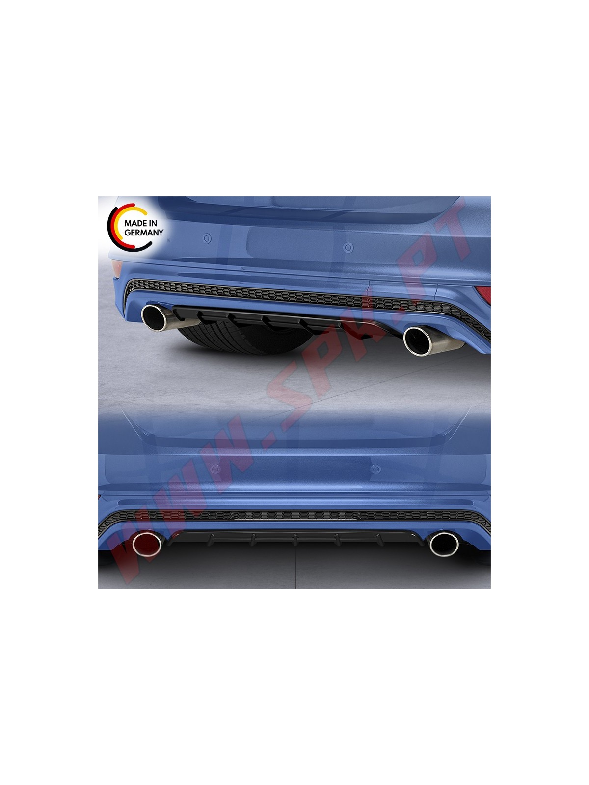 Difusor Traseiro Ford Focus MK3 ST-Line (2015-2018)