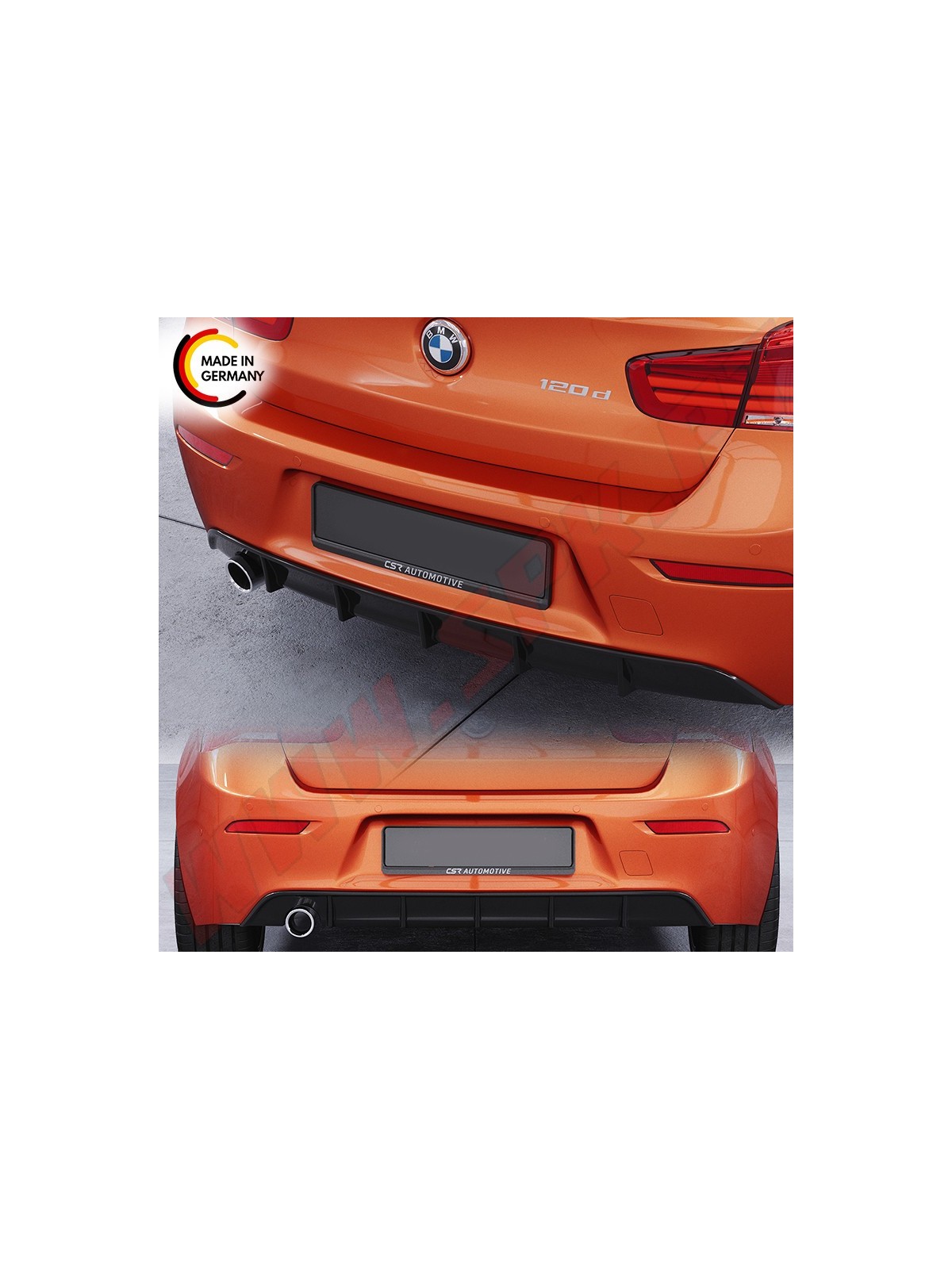 Difusor Traseiro LOOK M-Performance BMW F20 / F21 LCI "Standard"