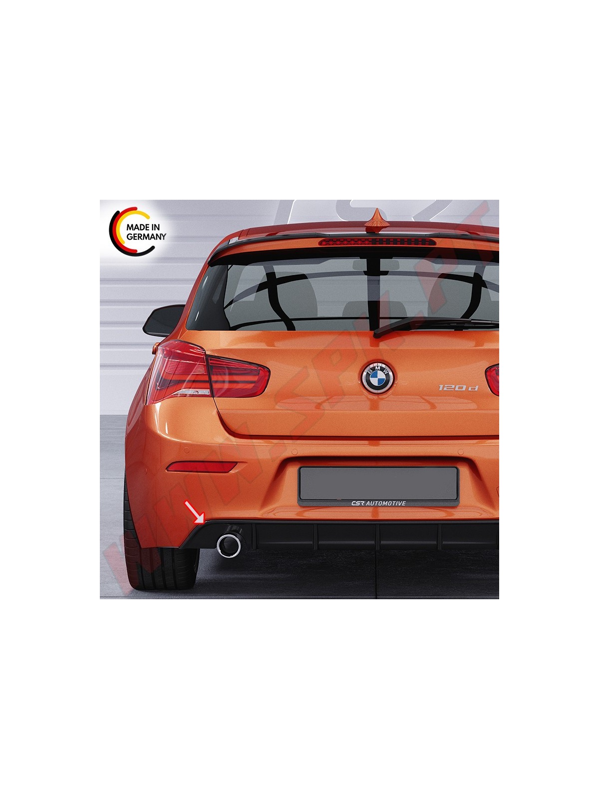 Difusor Traseiro LOOK M-Performance BMW F20 / F21 LCI "Standard"