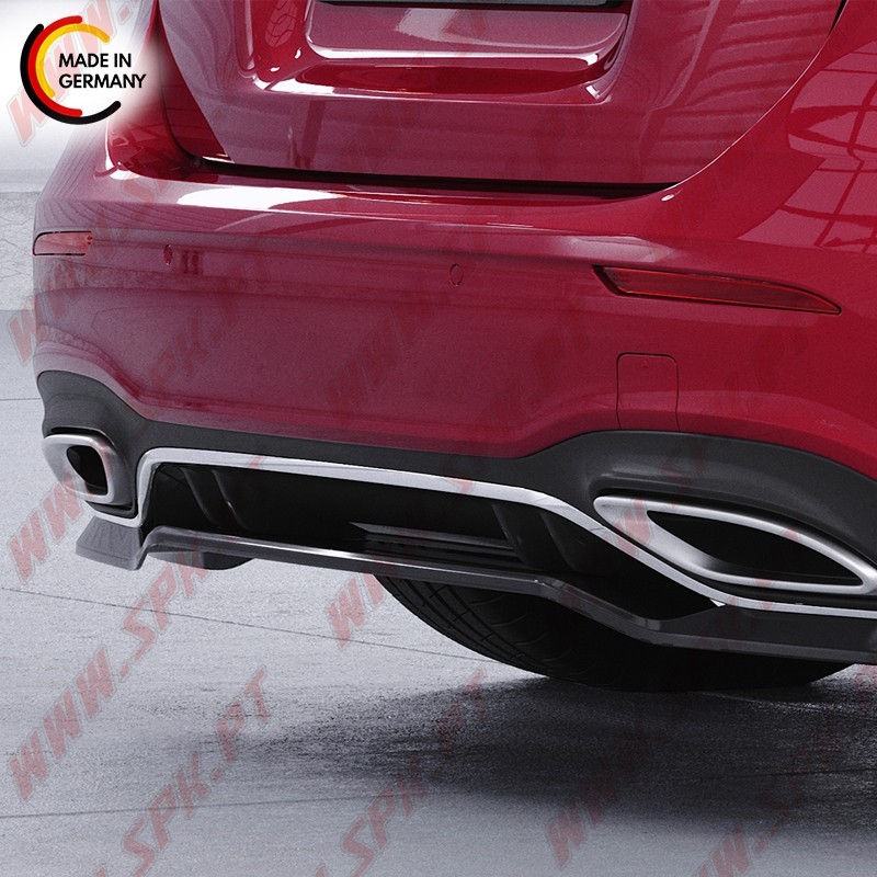 Difusor Traseiro Mercedes W177 AMG-LINE (2018-) Difusor Traseiro Mercedes W177 AMG-LINE (2018-)