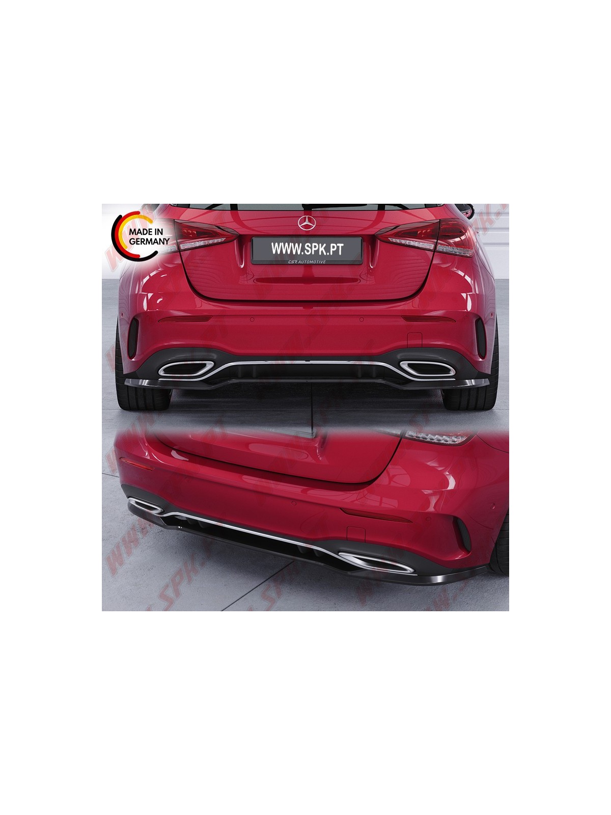 Difusor Traseiro Mercedes W177 AMG-LINE (2018-) Difusor Traseiro Mercedes W177 AMG-LINE (2018-)