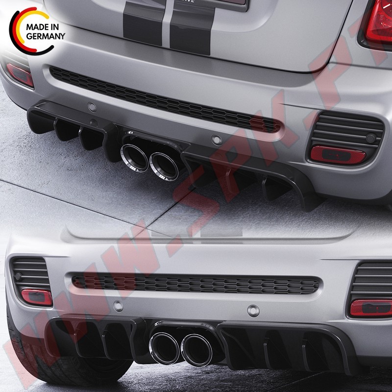Difusor Traseiro Mini Cooper JCW Coupe R58 / R59 (2011-2015) Difusor Traseiro Mini Cooper JCW Coupe R58 / R59 (2011-2015)