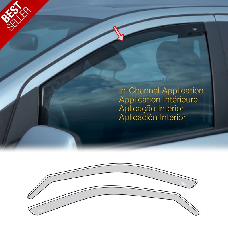 Pack 4 Chuventos DGA Smoke - Seat Leon 5F Hatchback (2012-2020) Pack 4 Chuventos DGA Smoke - Seat Leon 5F Hatchback (2012-2020)