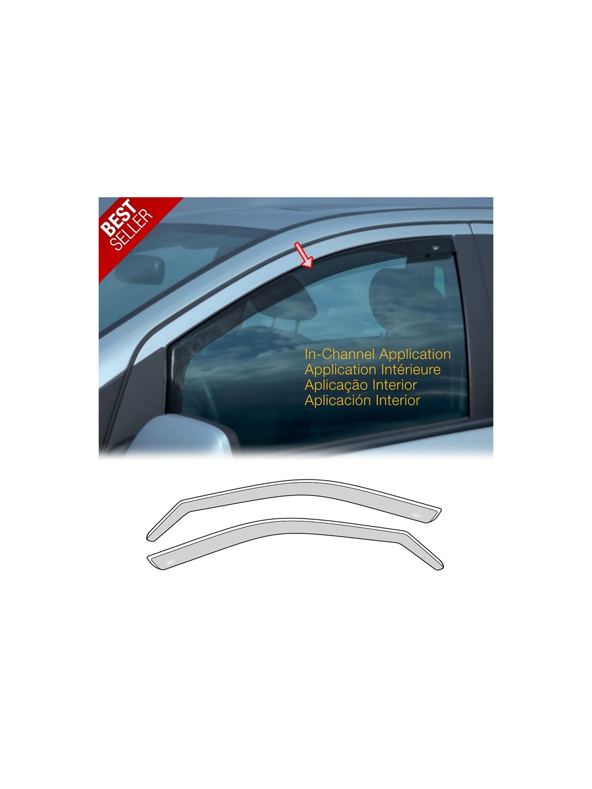 Pack 4 Chuventos DGA Smoke - Seat Leon 5F Hatchback (2012-2020) Pack 4 Chuventos DGA Smoke - Seat Leon 5F Hatchback (2012-2020)