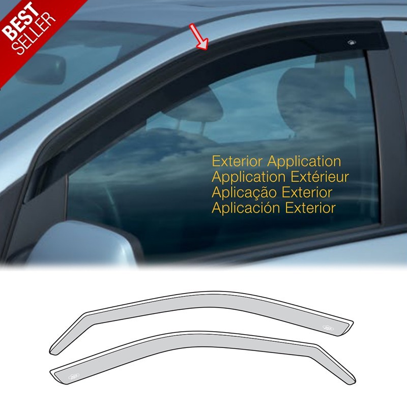 Pack 4 Chuventos DGA Smoke - Seat Leon 5F ST / Kombi (2012-2020)