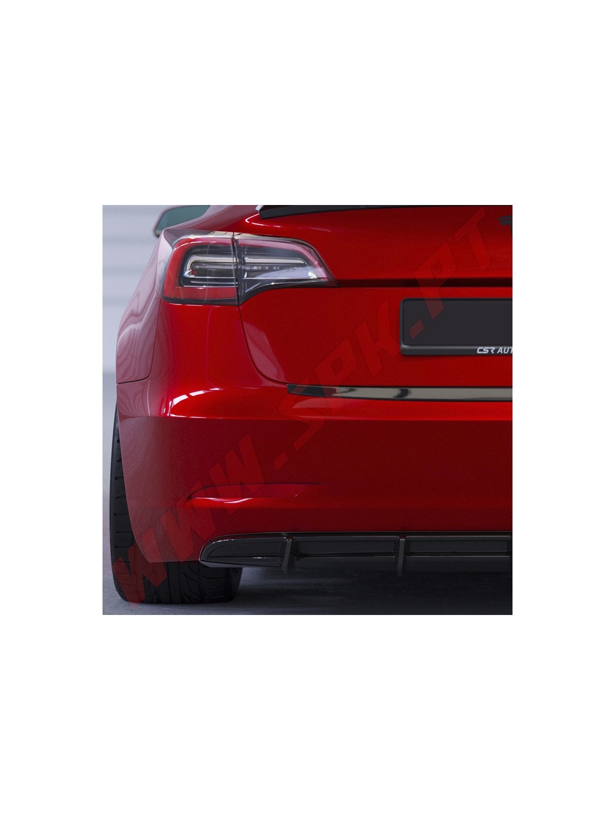 Difusor Traseiro Tesla Model 3 (2017-)