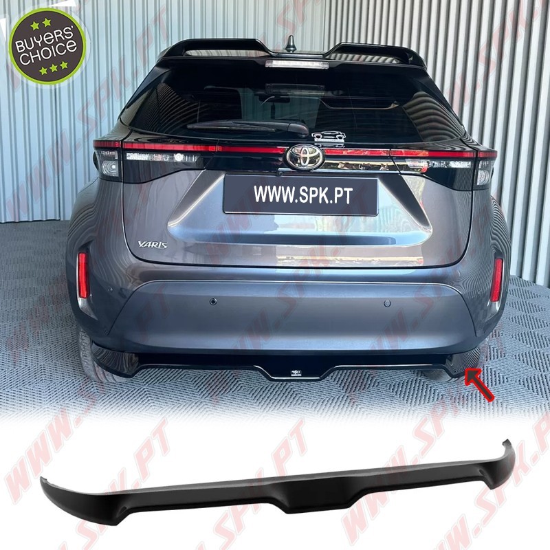 Difusor Traseiro - Toyota Yaris Cross (2020-) Difusor Traseiro - Toyota Yaris Cross (2020-)