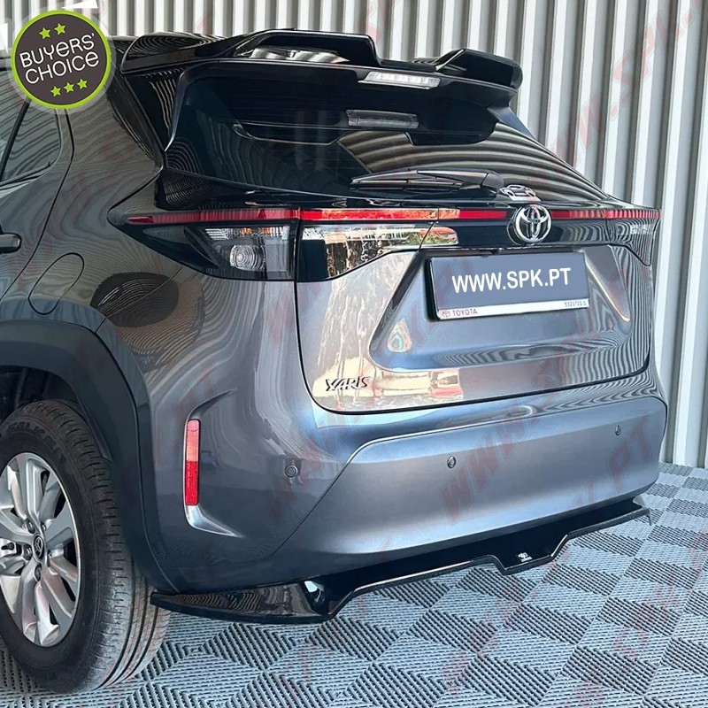 Difusor Traseiro - Toyota Yaris Cross (2020-) Difusor Traseiro - Toyota Yaris Cross (2020-)