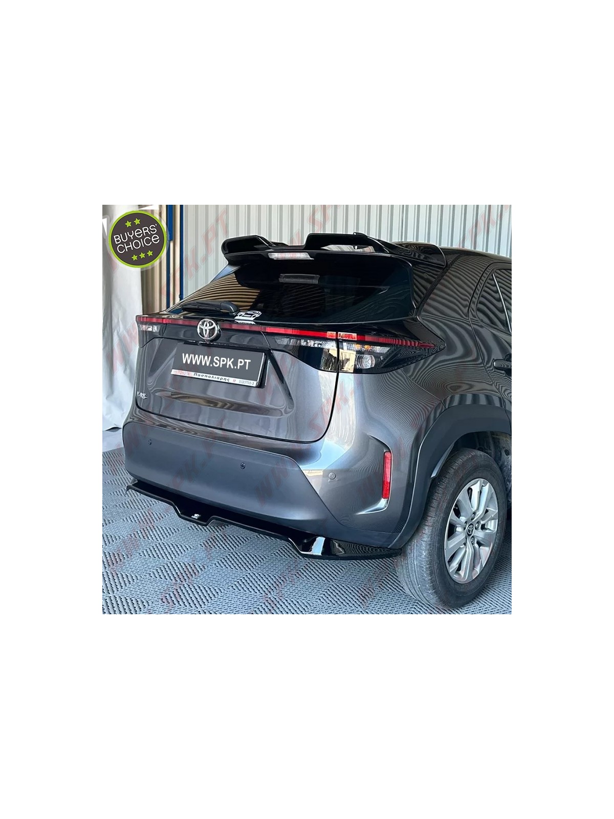 Difusor Traseiro - Toyota Yaris Cross (2020-) Difusor Traseiro - Toyota Yaris Cross (2020-)