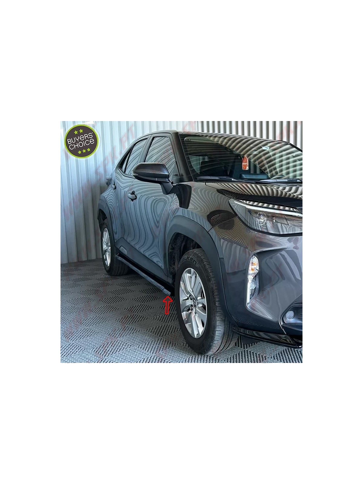 Extensão de Embaladeiras - Toyota Yaris Cross (2020-)