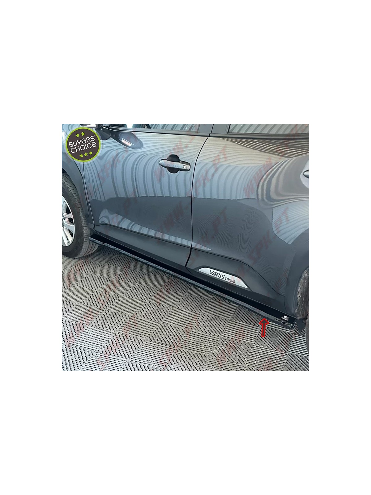 Extensão de Embaladeiras - Toyota Yaris Cross (2020-) Extensão de Embaladeiras - Toyota Yaris Cross (2020-)