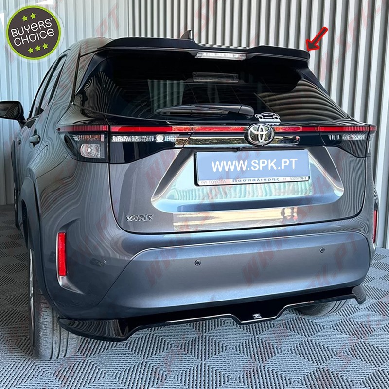 Extensão de Aileron Toyota Yaris Cross (2020-) Extensão de Aileron Toyota Yaris Cross (2020-)