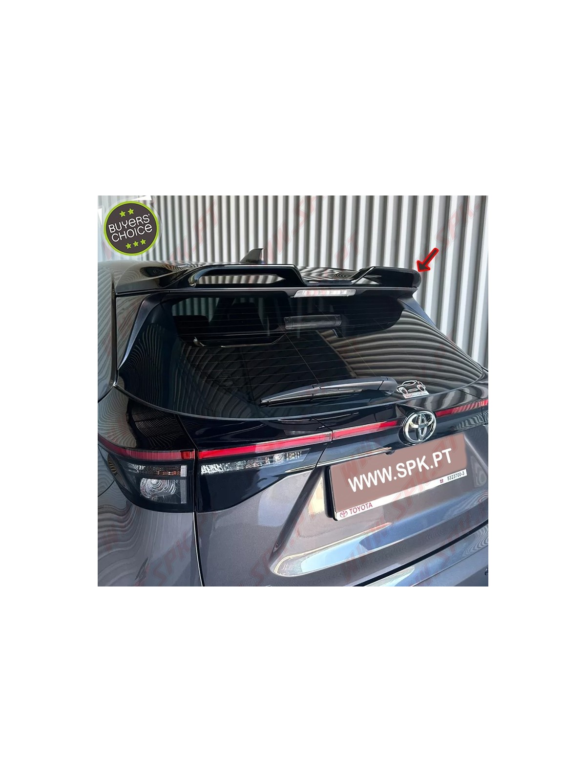 Aileron Traseiro - Toyota Yaris Cross (2020-)